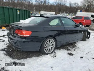 2009 BMW 3 Series 328i with VIN WBAWV13529P121249, listed as a Copart auction lot 89005845 with 107,011 mi miles and Salvage Title. Bid and sale history available at carsss.com. Image 3.