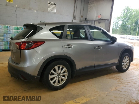 2013 Mazda CX-5 Sport with VIN JM3KE2BE6D0110272, listed as a Copart auction lot 57570725 with 124,475 mi miles and Salvage title. Bid and sale history available at DreamBid. Image 3.