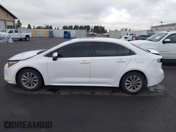 2023 Toyota Corolla Hybrid LE with VIN JTDBCMFE8PJ010659, listed as a IAAI auction lot 41772192 with 33,644 mi miles. Bid and sale history available at carsss.com. Image 14.