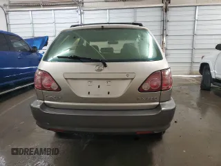 2000 Lexus RX 300 with VIN JT6HF10U2Y0163424, listed as a Copart auction lot 83649934 with 143,432 mi miles and Salvage Title. Bid and sale history available at carsss.com. Image 6.