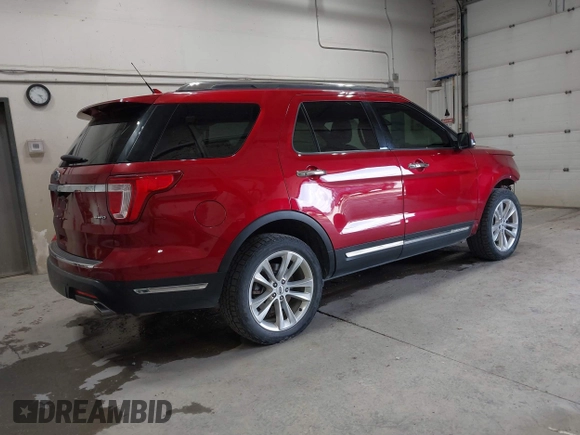 2018 Ford Explorer Limited with VIN 1FM5K8F84JGC73961, listed as a IAAI auction lot 42605839 with 76,293 mi miles and . Bid and sale history available at DreamBid. Image 4.