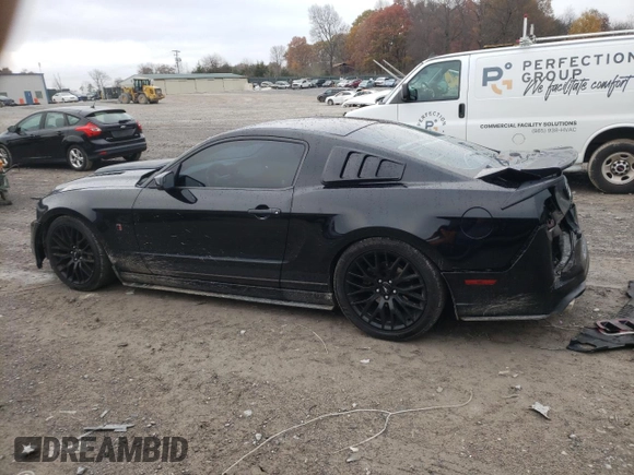 2013 Ford Mustang GT with VIN 1ZVBP8CF0D5206704, listed as a Copart auction lot 82353494 with 118,303 mi miles and Salvage title. Bid and sale history available at DreamBid. Image 2.