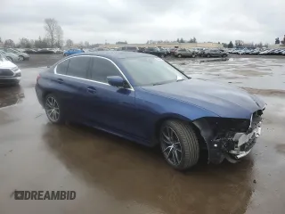 2019 BMW 3 Series 330i with VIN WBA5R1C50KAJ99375, listed as a Copart auction lot 48435445 with 66,547 mi miles and Salvage Title. Bid and sale history available at DreamBid. Image 4.