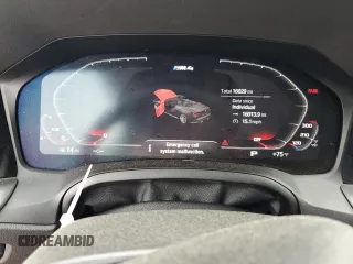 2022 BMW M4 Competition xDrive z VIN WBS33BA08NCK91344, wystawiony jako Copart lot #51870225 z przebiegiem 16 029 mil mil oraz Szkoda całkowita • Salvage title. Historia ofert i sprzedaży dostępna na DreamBid. Obrazek 9.