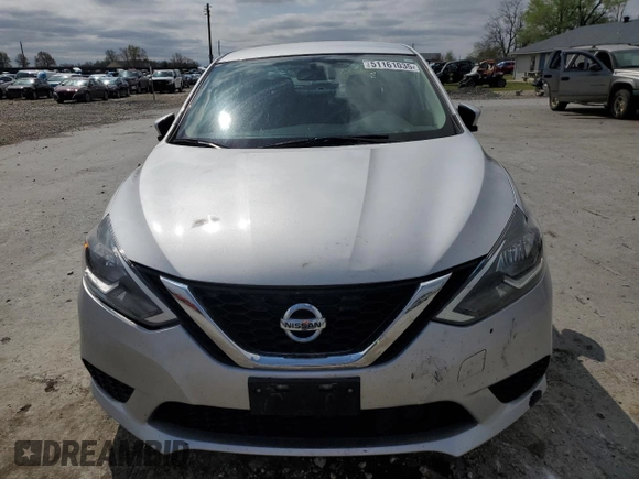 2019 Nissan Sentra SV with VIN 3N1AB7AP9KY314132, listed as a Copart auction lot 51161035 with 135,727 mi miles and Salvage Title. Bid and sale history available at carsss.com. Image 5.