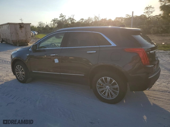2017 Cadillac XT5 Luxury AWD with VIN 1GYKNDRSXHZ267282, listed as a Copart auction lot 44536615 with 0 mi miles and Salvage Title. Bid and sale history available at carsss.com. Image 2.