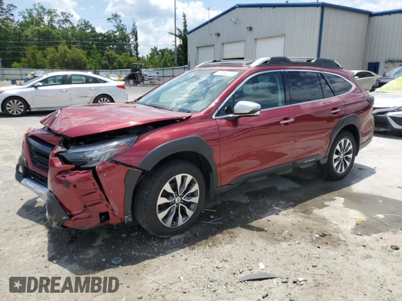 2023 Subaru Outback Touring XT with VIN 4S4BTGPD5P3113691, listed as a Copart auction lot 57460205 with 22,628 mi miles and Salvage title. Bid and sale history available at DreamBid. Image 1.