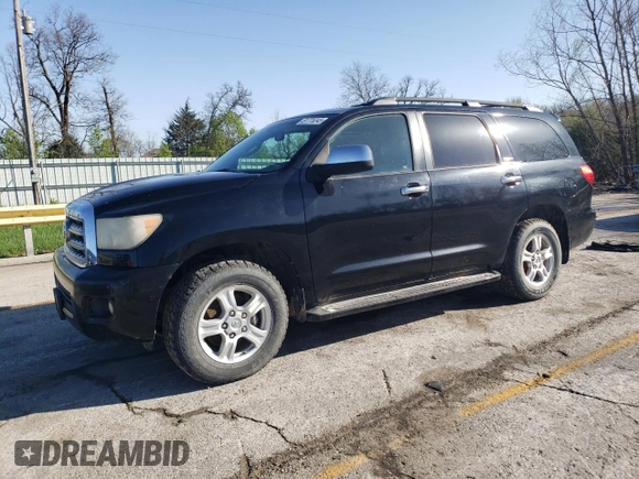 2008 Toyota Sequoia Ltd with VIN 5TDBY68A98S021018, listed as a Copart auction lot 51775245 with 371,760 mi miles and Clean Title. Bid and sale history available at carsss.com. Image 1.