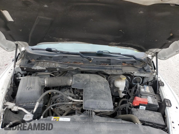 2019 Ram 1500 Tradesman with VIN 3C6JR7DG6KG508120, listed as a Copart auction lot 57776805 with 106,411 mi miles and Salvage title. Bid and sale history available at DreamBid. Image 11.
