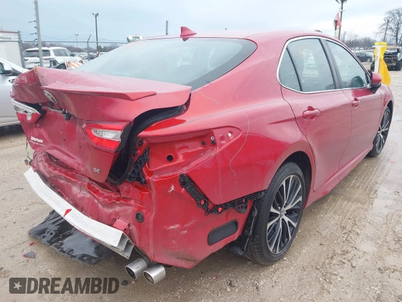 2020 Toyota Camry SE with VIN 4T1G11AK5LU400887, listed as a IAAI auction lot 41723723 with 93,443 mi miles. Bid and sale history available at carsss.com. Image 4.