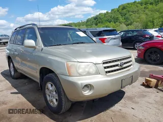 2003 Toyota Highlander z VIN JTEHF21A030137539, wystawiony jako IAAI lot #42196656 z przebiegiem 259 112 mil mil oraz . Historia ofert i sprzedaży dostępna na DreamBid. Obrazek 1.