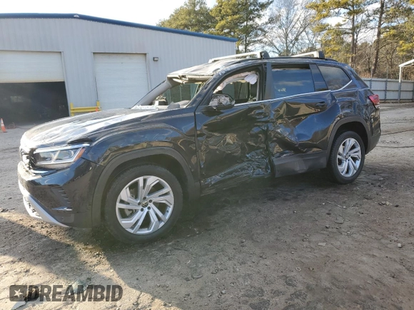2021 Volkswagen Atlas SE с VIN 1V2WP2CA6MC567189, выставлен на аукционе Copart как лот 41929445 с пробегом 48 572 миль миль и На запчасти • Non repairable. История ставок и продаж доступна на DreamBid. Изображение 1.
