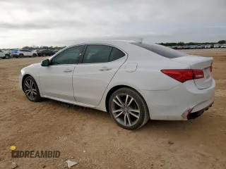 2020 Acura TLX Technology with VIN 19UUB2F48LA001074, listed as a Copart auction lot 60407085 with 49,779 mi miles and Clean title. Bid and sale history available at DreamBid. Image 2.