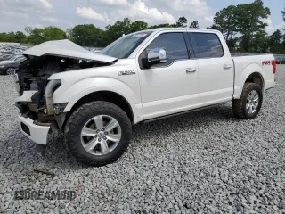 2018 Ford F-150 XL with VIN 1FTEW1EG8JFA57609, listed as a Copart auction lot 54547285 with 135,222 mi miles and Salvage title. Bid and sale history available at DreamBid. Image 1.