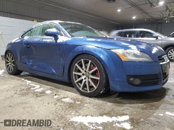 2008 Audi TT 3.2L with VIN TRUDD38J181001528, listed as a Copart auction lot 46397315 with 124,044 mi miles and Salvage Title. Bid and sale history available at carsss.com. Image 4.