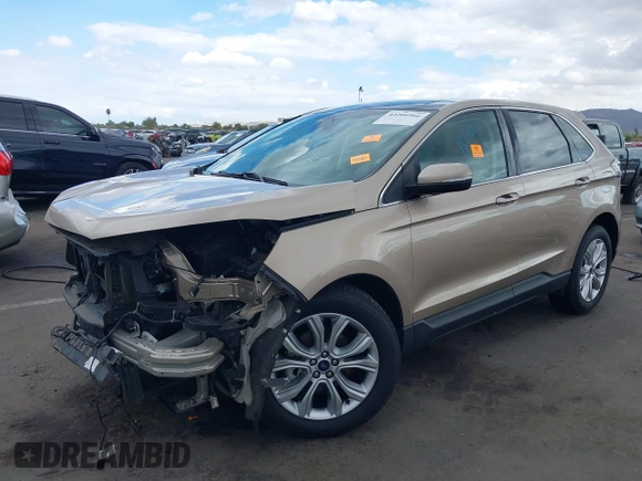 2020 Ford Edge Titanium with VIN 2FMPK3K98LBB41063, listed as a IAAI auction lot 42204966 with 40,808 mi miles and . Bid and sale history available at DreamBid. Image 17.