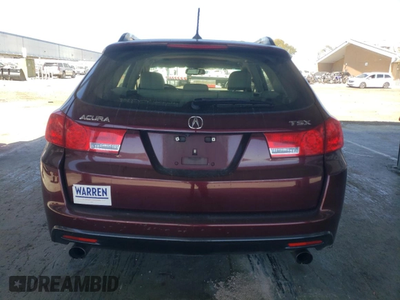 2012 Acura TSX Technology with VIN JH4CW2H67CC002250, listed as a Copart auction lot 61232245 with 223,818 mi miles and Salvage title. Bid and sale history available at DreamBid. Image 6.