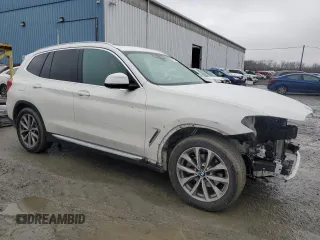 2019 BMW X3 xDrive30i with VIN 5UXTR9C55KLD92961, listed as a Copart auction lot 43133565 with 90,574 mi miles and Salvage Title. Bid and sale history available at carsss.com. Image 4.
