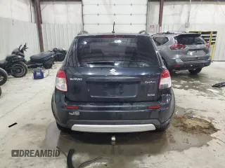 2008 Suzuki SX4 with VIN JS2YB413185108645, listed as a Copart auction lot 88460275 with 123,432 mi miles and Salvage Title. Bid and sale history available at DreamBid. Image 6.