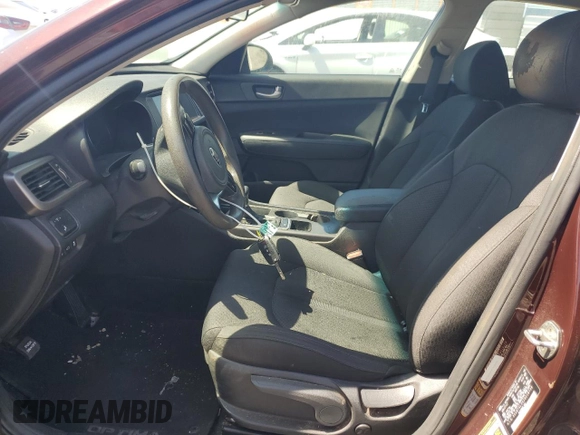 2018 Kia Optima S with VIN 5XXGT4L34JG218736, listed as a Copart auction lot 61261085 with 71,982 mi miles and Salvage title. Bid and sale history available at DreamBid. Image 7.