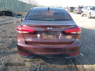 2017 Kia Forte LX with VIN 3KPFK4A77HE056947, listed as a IAAI auction lot 41768427 with 50,315 mi miles. Bid and sale history available at carsss.com. Image 16.