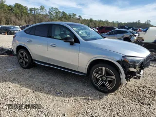 2024 Mercedes-Benz GLC with VIN W1NKJ4HB8RF115340, listed as a Copart auction lot 88926465 with 30,405 mi miles and Salvage Title. Bid and sale history available at carsss.com. Image 4.