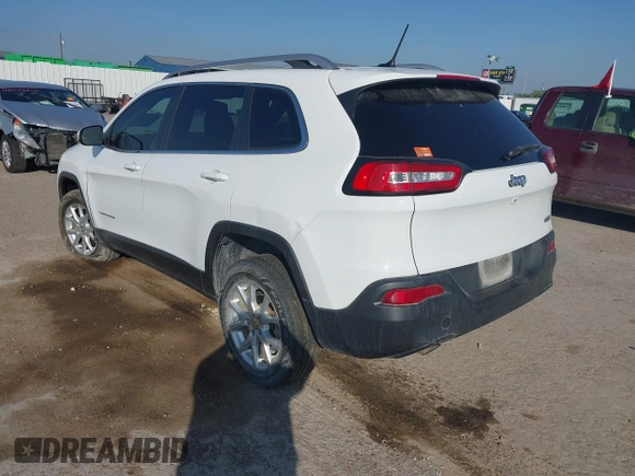 2018 Jeep Cherokee Latitude with VIN 1C4PJLCB2JD511083, listed as a IAAI auction lot 42070152 with 135,752 mi miles. Bid and sale history available at carsss.com. Image 3.