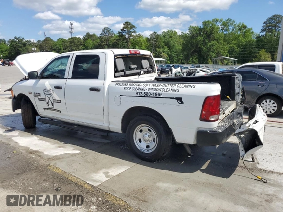 2020 Ram 1500 Tradesman with VIN 3C6RR7KT9LG131951, listed as a Copart auction lot 55006365 with 107,528 mi miles and Non repairable. Bid and sale history available at DreamBid. Image 2.