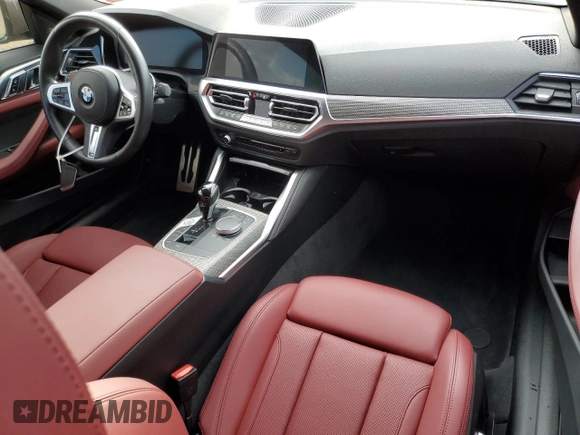 2023 BMW 4 Series M440i xDrive with VIN WBA13AR06PCL24743, listed as a Copart auction lot 70877503 with 6,584 mi miles and . Bid and sale history available at DreamBid. Image 8.