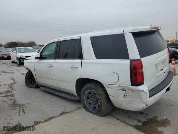 2017 Chevrolet Tahoe Commercial with VIN 1GNLCDEC0HR317628, listed as a Copart auction lot 42241115 with 0 mi miles and Salvage Title. Bid and sale history available at carsss.com. Image 2.