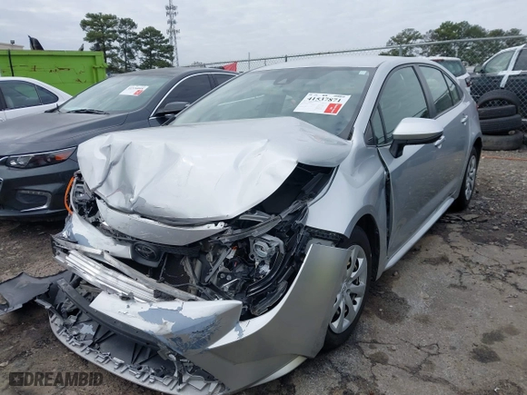 2020 Toyota Corolla LE with VIN JTDEPRAEXLJ083774, listed as a IAAI auction lot 41537871 with 135,769 mi miles. Bid and sale history available at carsss.com. Image 17.