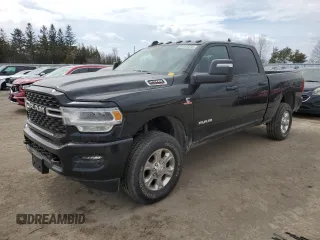 2024 Ram 2500 Big Horn with VIN 3C6UR5DLXRG374270, listed as a Copart auction lot 51513475 with 6,890 mi miles and Clean title. Bid and sale history available at DreamBid. Image 1.