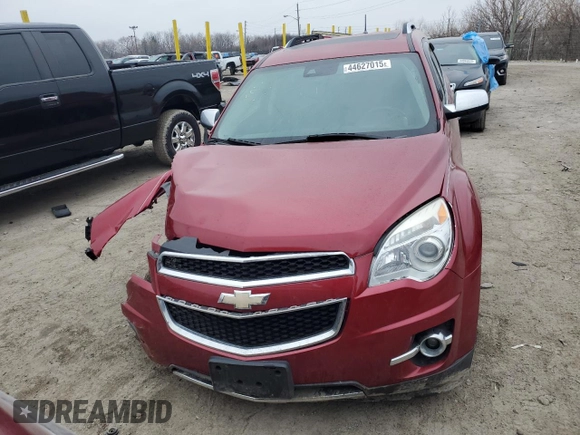 2014 Chevrolet Equinox LTZ with VIN 1GNALDEK7EZ107070, listed as a Copart auction lot 44627015 with 138,653 mi miles and Clean Title. Bid and sale history available at carsss.com. Image 5.