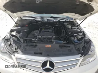 2014 Mercedes-Benz C 250 with VIN WDDGJ4HB5EG197566, listed as a Copart auction lot 53787975 with 124,003 mi miles and Salvage Title. Bid and sale history available at DreamBid. Image 11.