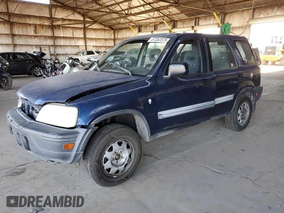 1997 Honda CR-V z VIN JHLRD1847VC015340, wystawiony jako Copart lot #57352575 z przebiegiem 257 692 mil mil oraz Szkoda całkowita • Salvage title. Historia ofert i sprzedaży dostępna na DreamBid. Obrazek 1.