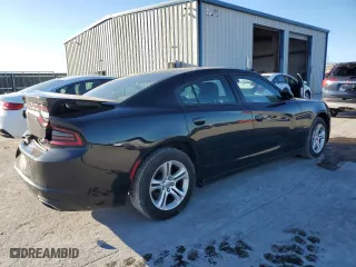 2015 Dodge Charger SE with VIN 2C3CDXBG4FH893318, listed as a Copart auction lot 46949335 with 156,891 mi miles and Salvage Title. Bid and sale history available at carsss.com. Image 3.