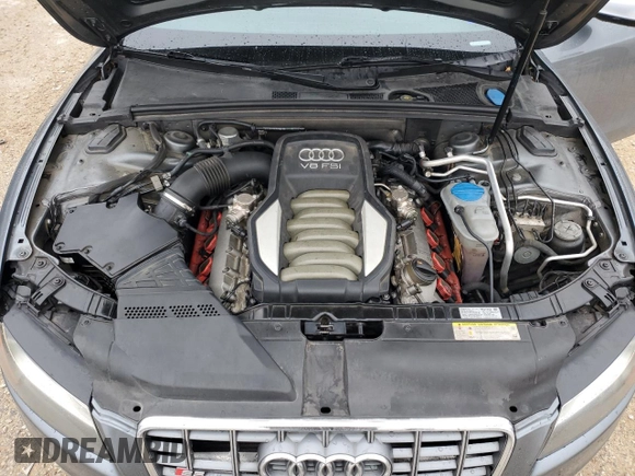 2012 Audi S5 Premium Plus z VIN WAUCVAFRXCA005177, wystawiony jako Copart lot #42574225 z przebiegiem 138 876 mil mil oraz Szkoda całkowita • Salvage title. Historia ofert i sprzedaży dostępna na DreamBid. Obrazek 11.