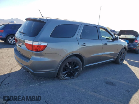 2011 Dodge Durango R/T with VIN 1D4SD6GTXBC682051, listed as a Copart auction lot 83806434 with 132,750 mi miles and Salvage Title. Bid and sale history available at carsss.com. Image 3.