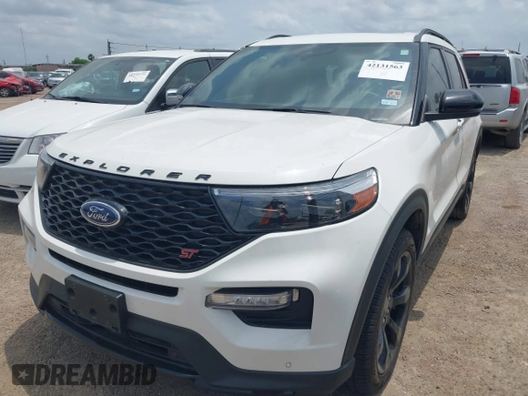 2023 Ford Explorer ST z VIN 1FM5K8GC3PGC24813, wystawiony jako IAAI lot #42131563 z przebiegiem 14 892 mil mil oraz . Historia ofert i sprzedaży dostępna na DreamBid. Obrazek 2.