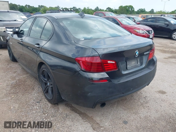 2011 BMW 5 Series 535i with VIN WBAFR7C50BC804989, listed as a IAAI auction lot 42127835 with 233,507 mi miles and . Bid and sale history available at carsss.com. Image 3.