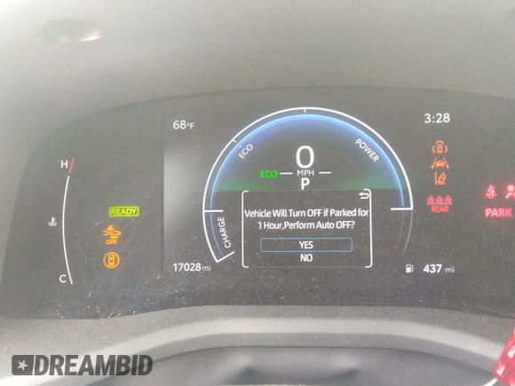 2025 Toyota Camry LE with VIN 4T1DAACK0SU509160, listed as a IAAI auction lot 42141098 with 17,028 mi miles and . Bid and sale history available at DreamBid. Image 7.