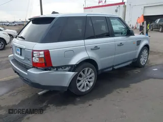 2006 Land Rover Range Rover Sport SC with VIN SALSH23406A960152, listed as a IAAI auction lot 41467139 with 167,916 mi miles. Bid and sale history available at carsss.com. Image 4.