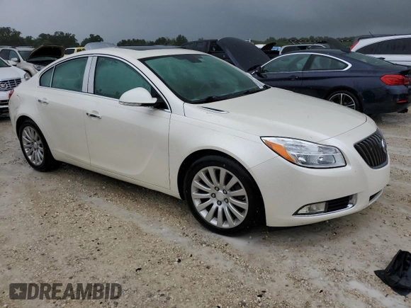2012 Buick Regal Turbo Premium 1 с VIN 2G4GS5EV6C9127982, выставлен на аукционе Copart как лот 51571505 с пробегом Не указан миль и На запчасти • Non repairable. История ставок и продаж доступна на DreamBid. Изображение 4.