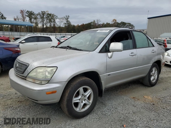 2001 Lexus RX 300 with VIN JTJGF10U510103578, listed as a Copart auction lot 78904154 with 208,535 mi miles and Clean Title. Bid and sale history available at carsss.com. Image 1.