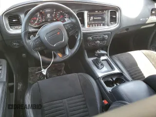 2022 Dodge Charger R/T with VIN 2C3CDXCT4NH198377, listed as a Copart auction lot 52013875 with 25,500 mi miles and Salvage Title. Bid and sale history available at DreamBid. Image 8.