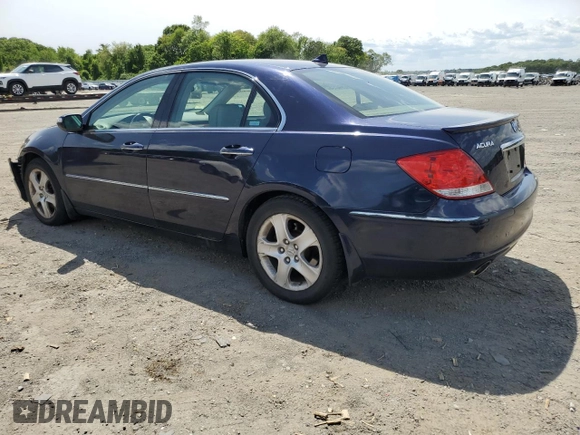 2006 Acura RL with VIN JH4KB16556C001484, listed as a Copart auction lot 58545855 with 118,218 mi miles and Clean title. Bid and sale history available at DreamBid. Image 2.