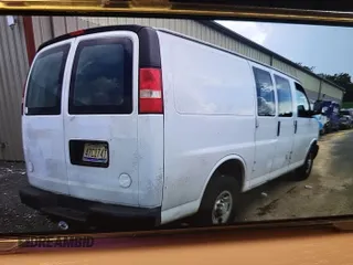 2014 Chevrolet Express Cargo with VIN 1GCWGFCG4E1148722, listed as a IAAI auction lot 42785369 with 188,945 mi miles and . Bid and sale history available at DreamBid. Image 6.
