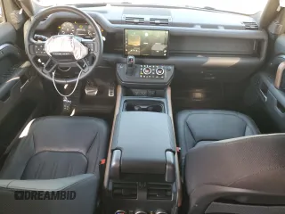 2023 Land Rover Defender X with VIN SALEX7EUXP2200655, listed as a Copart auction lot 56736425 with 28,559 mi miles and Salvage title. Bid and sale history available at DreamBid. Image 8.