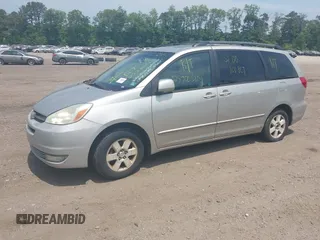 2004 Toyota Sienna XLE with VIN 5TDZA22C94S074818, listed as a IAAI auction lot 42444765 with Not provided miles and . Bid and sale history available at DreamBid. Image 2.