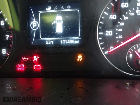 2016 Kia Sorento LX with VIN 5XYPG4A37GG174923, listed as a IAAI auction lot 42180134 with 101,436 mi miles and . Bid and sale history available at carsss.com. Image 15.